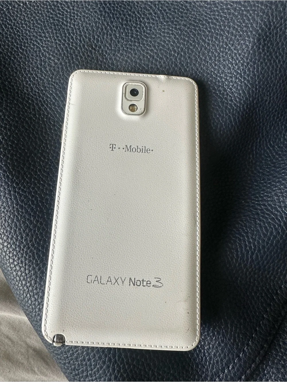 Samsung Galaxy Note 3 White T-Mobile Branded Back Cover